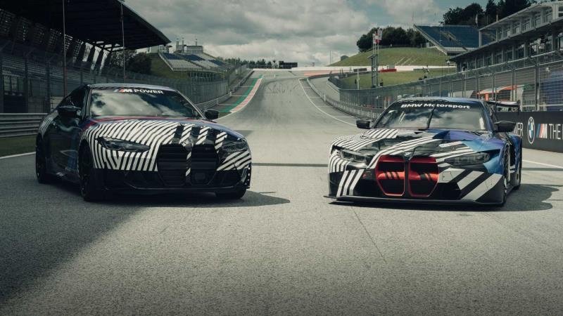 宝马M4和M4 GT3赛车