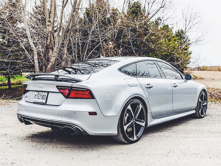 以后奥迪RS7就是我的奋斗目标了！