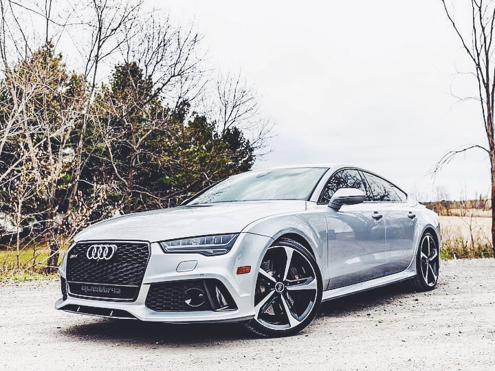 以后奥迪RS7就是我的奋斗目标了！