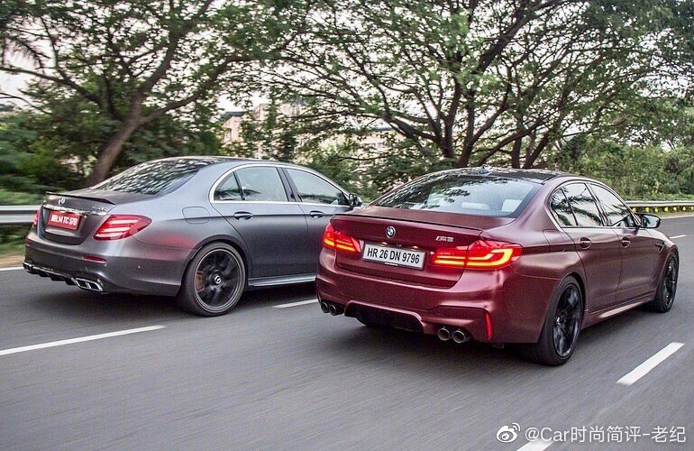 男人的终极座驾，落地180万，宝马M5和奔驰E63 S你会选谁