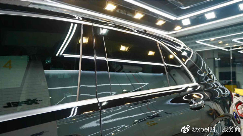 奔驰贴膜之后，真的好美！哈哈，xpel果然很强！