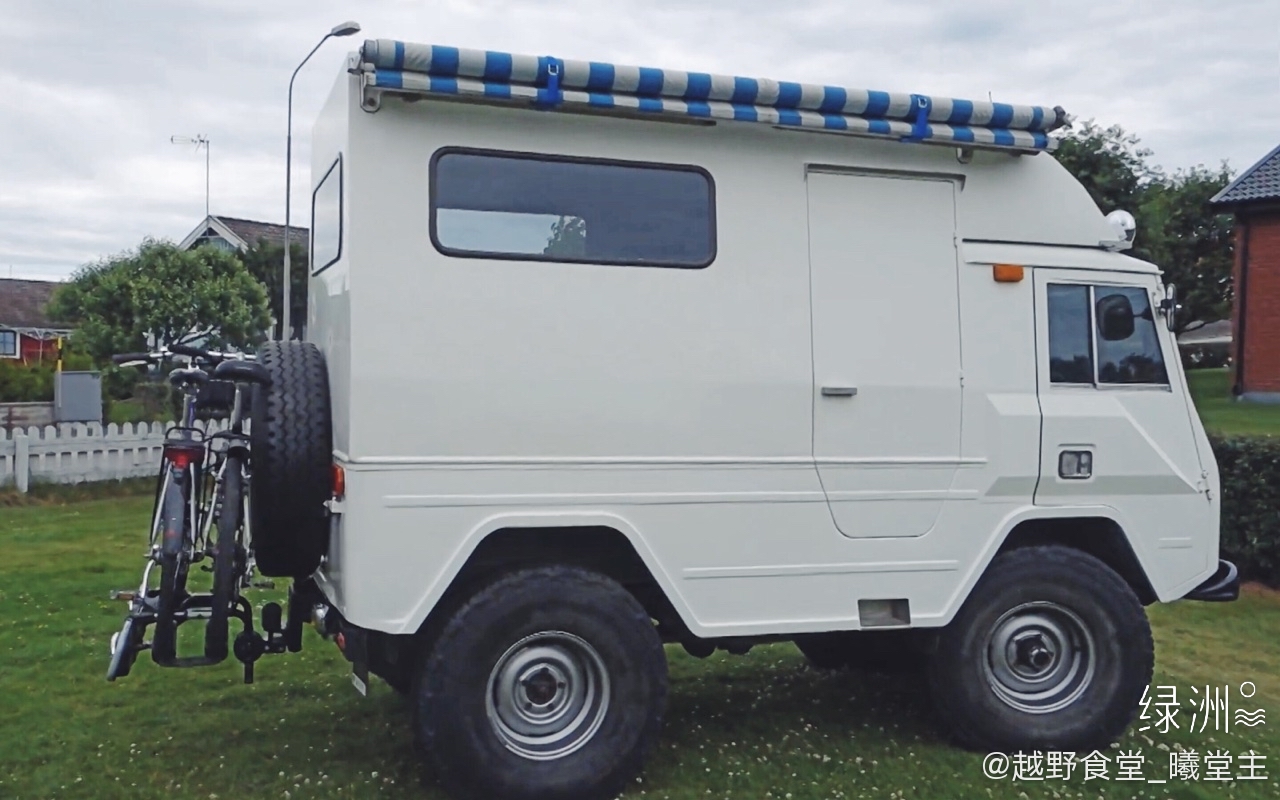 老爷子的沃尔沃C202简易小房车 老爷子的沃尔沃C202简易小房车