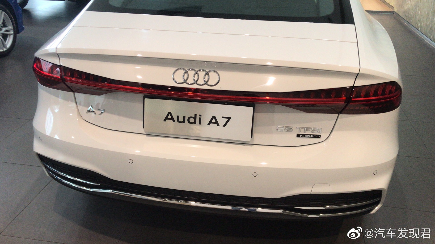 全新奥迪19款A7限量版。处理了