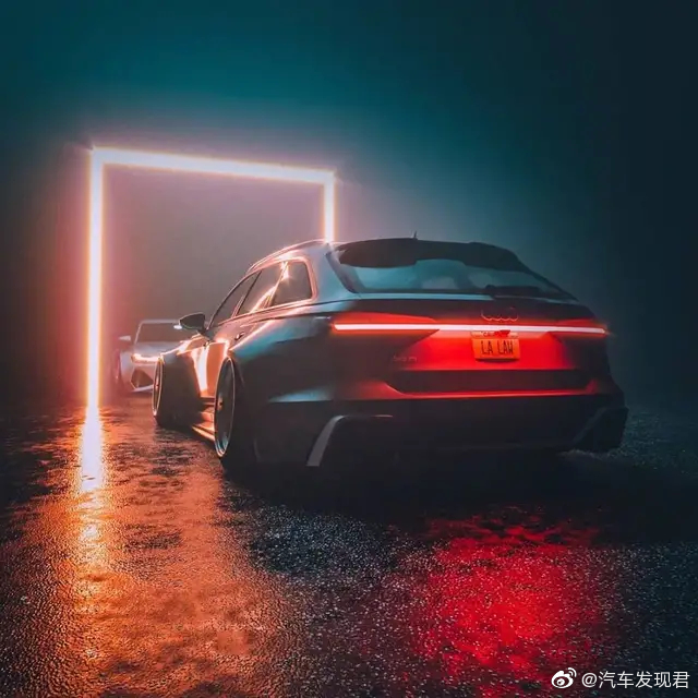 汽车美图大赏：宽体奥迪RS6大片，太夸张了