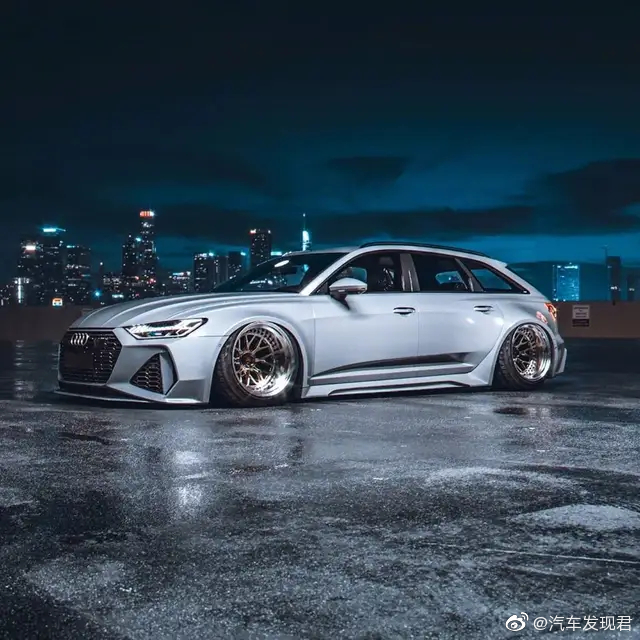 汽车美图大赏：宽体奥迪RS6大片，太夸张了