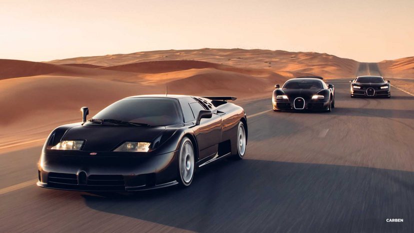 三代布加迪同框，世界最速量产车还能跑更快吗？