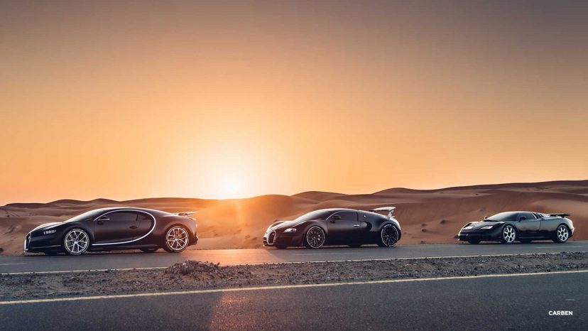 三代布加迪同框，世界最速量产车还能跑更快吗？