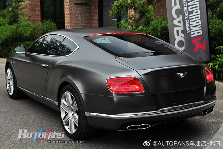 宾利 欧陆GT 整车AX AMG山灰完工