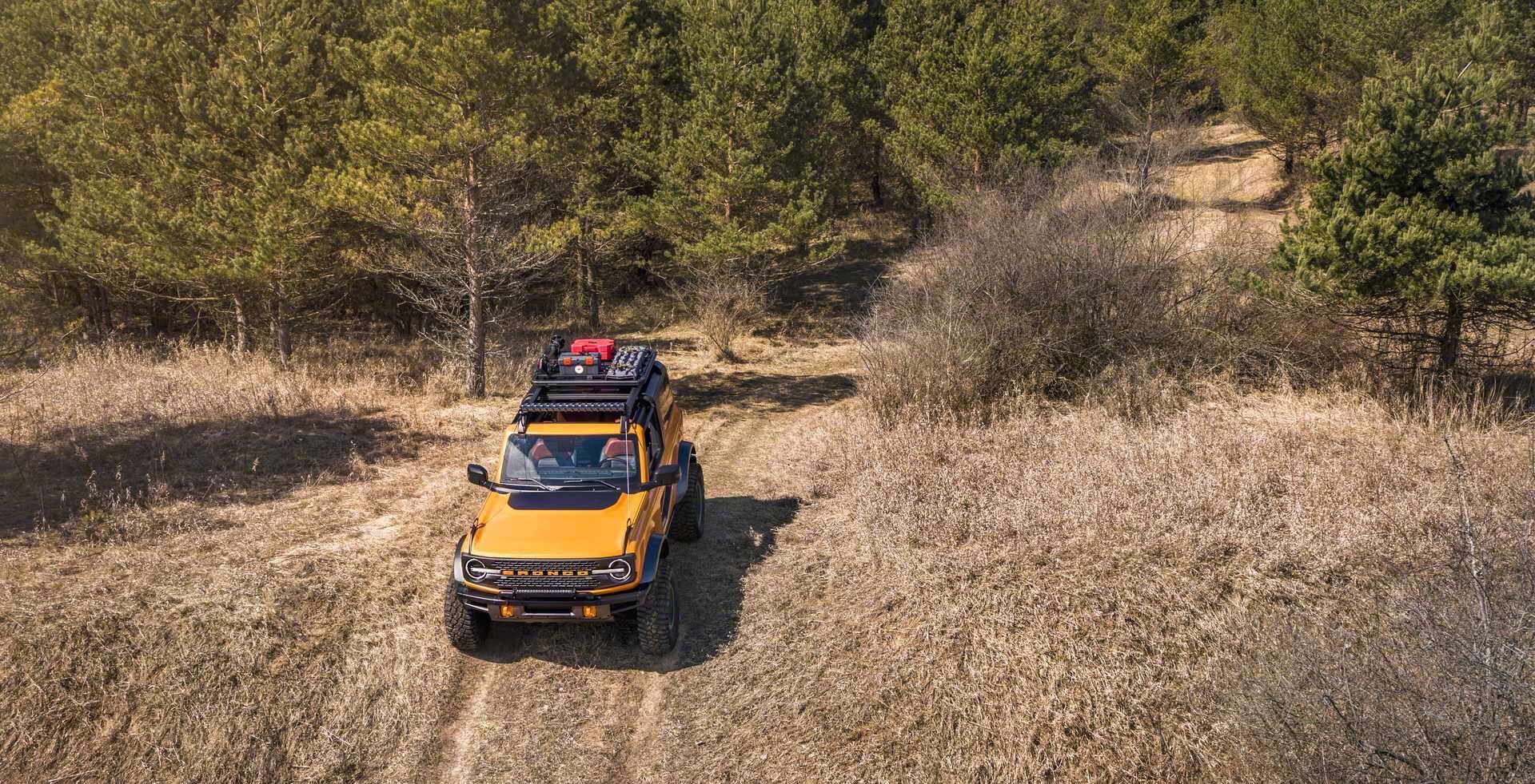 2021 Ford Bronco 超喜欢这颜色