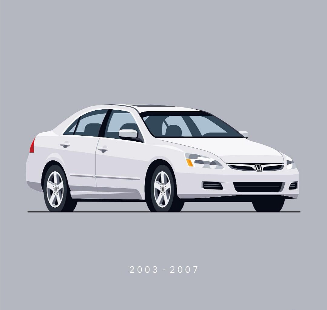 1-9代雅阁，10代图放不上了，你喜欢第几代？