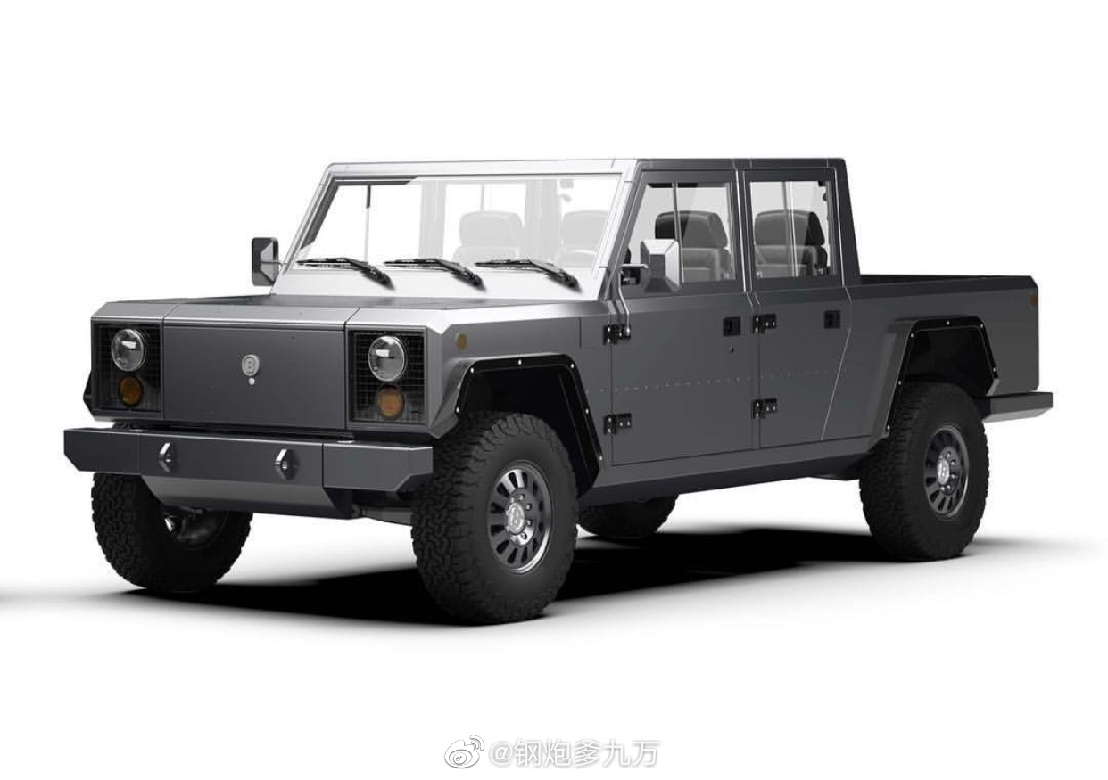 bollinger motors研发的复古硬核电动皮卡b2 & suv b1