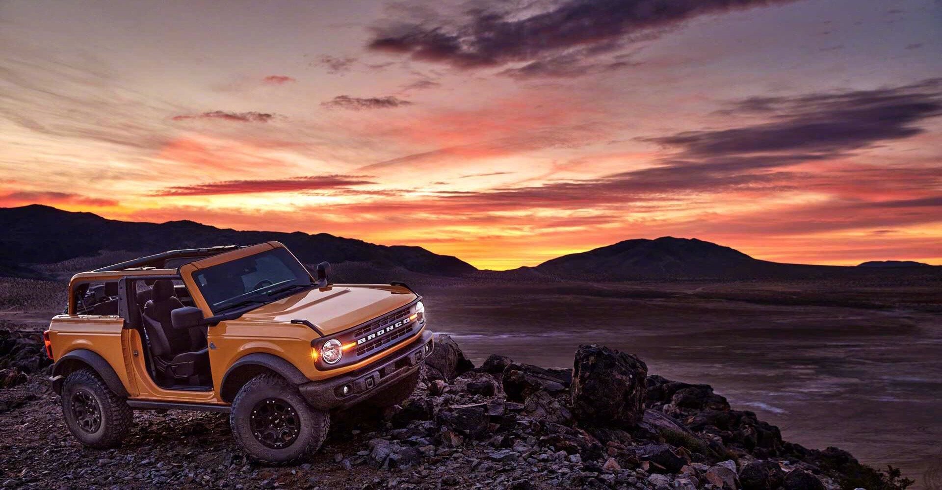 2021 Ford Bronco 超喜欢这颜色