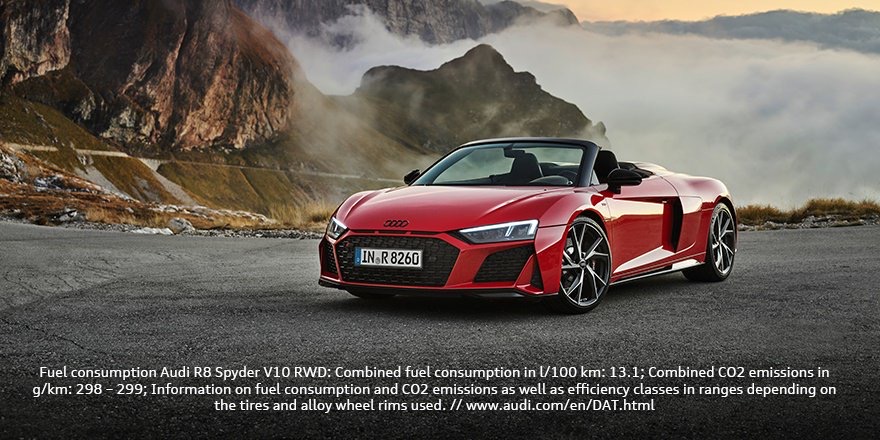 后驱版本的奥迪R8 V10 RWD现在成为了R8家族中的固定产品