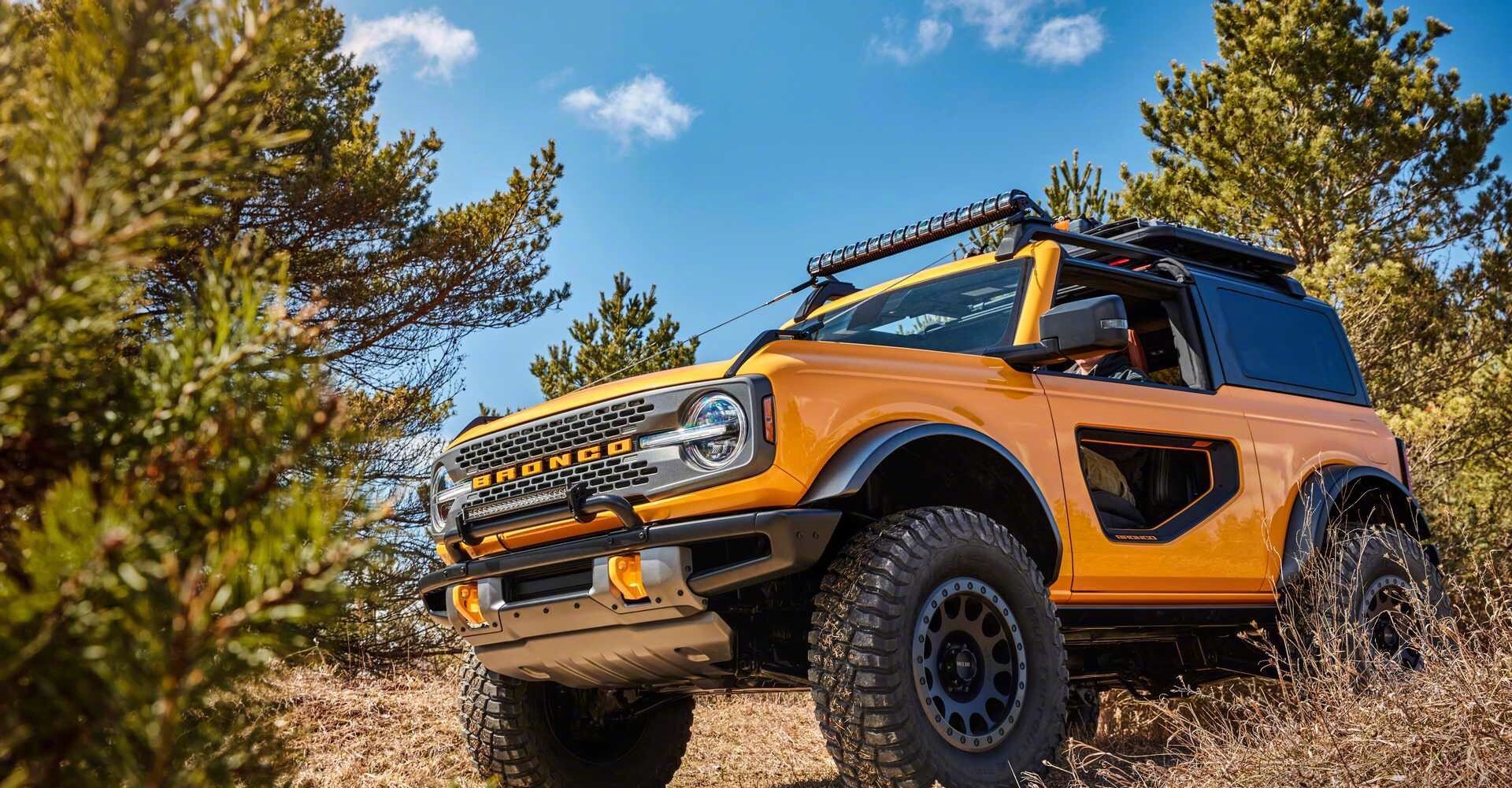2021 Ford Bronco 超喜欢这颜色