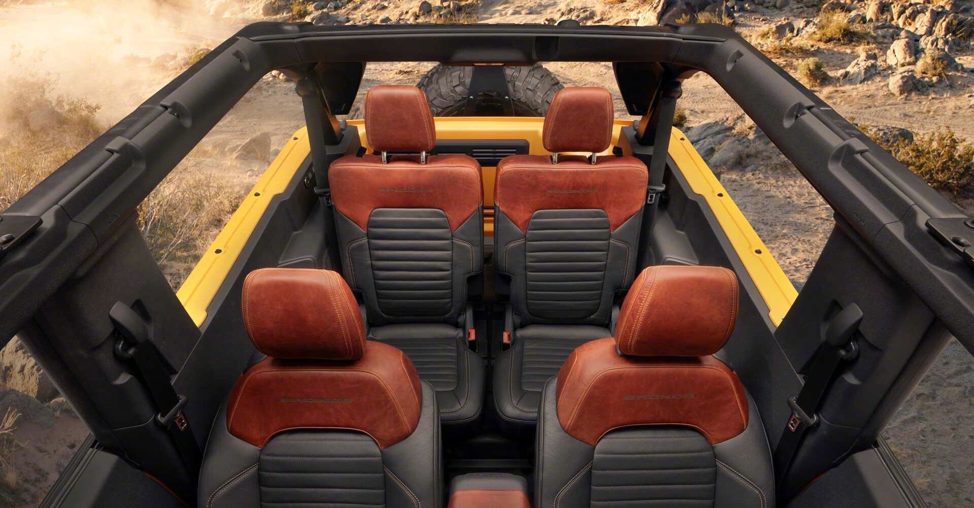 2021 Ford Bronco 超喜欢这颜色