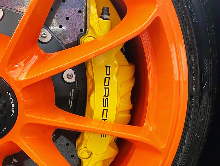 橙色Porsche 911 Speedster喜欢吗