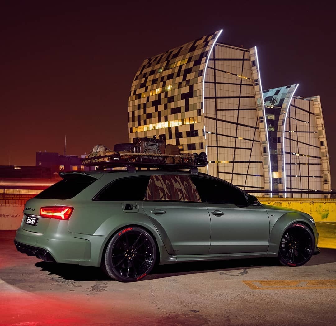 汽车美图抢先看：这样的奥迪RS6女车主…