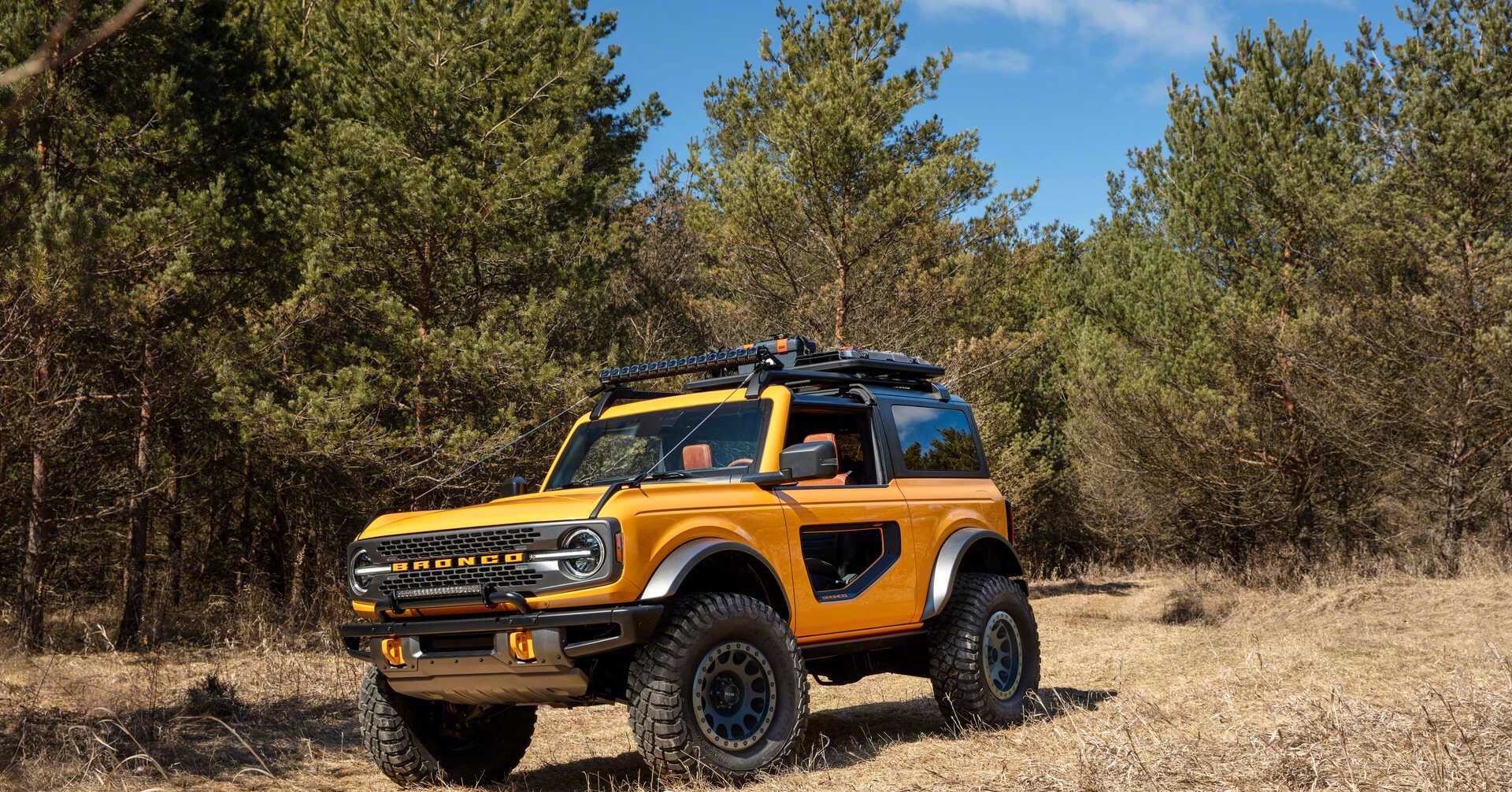 2021 Ford Bronco 超喜欢这颜色