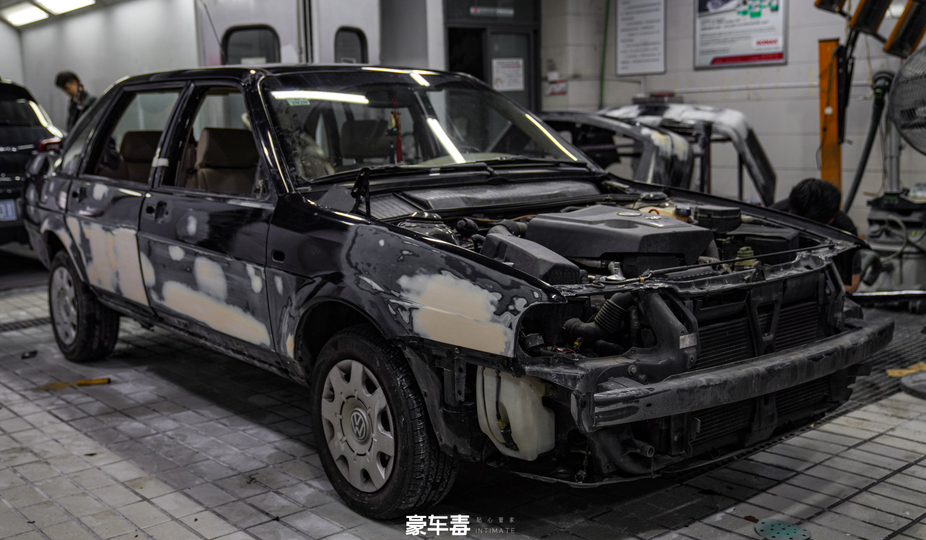 汽车美图第二弹桑塔纳翻新完成