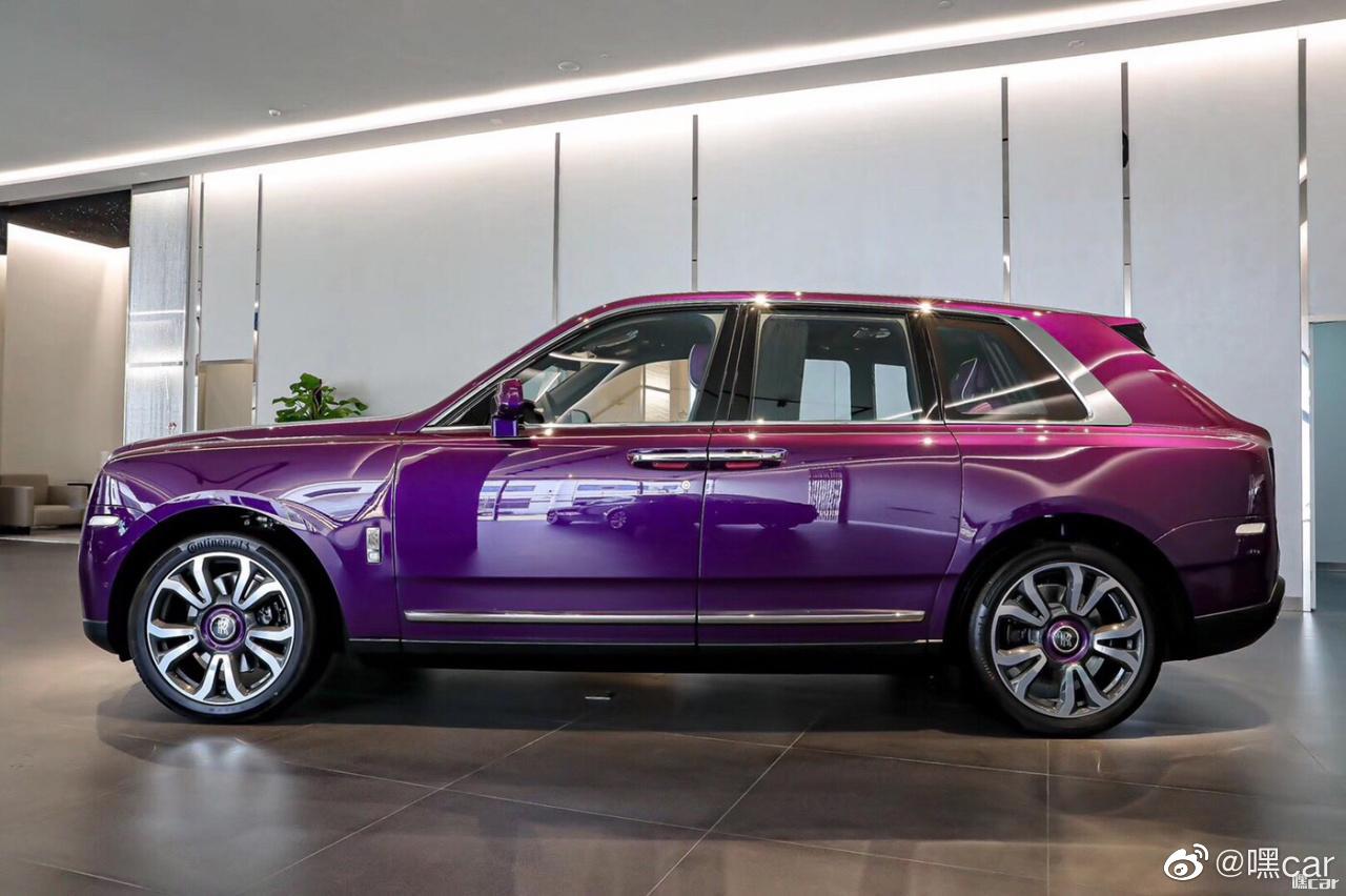 暮光紫选配航空座椅的库里南，完美