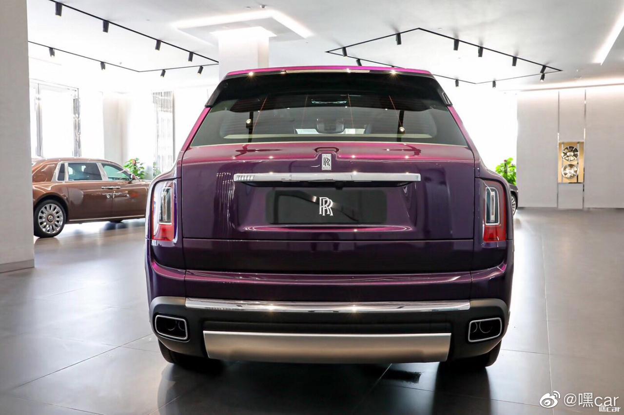 暮光紫选配航空座椅的库里南，完美