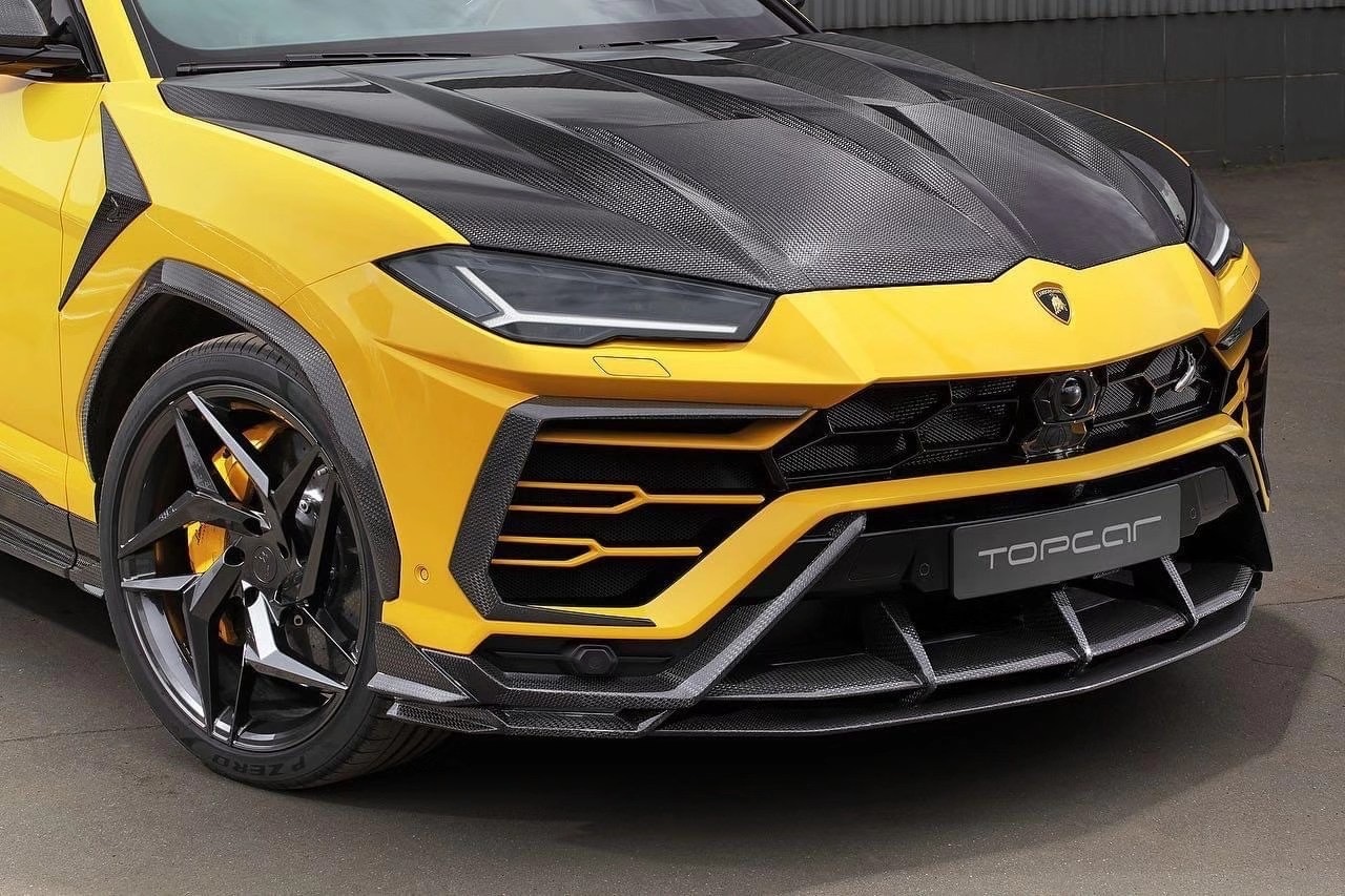 TOPCAR Lamborghini URUS隐形战机碳纤维纹路