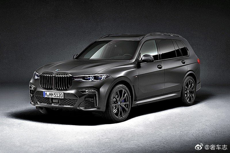 BMW X7 Dark Shadow Edition，限量500部的神秘黑暗阴影巨兽！
