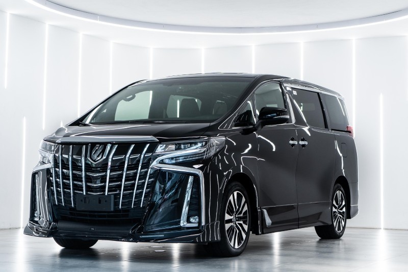 丰田埃尔法 蒙娜丽莎版欣赏一下