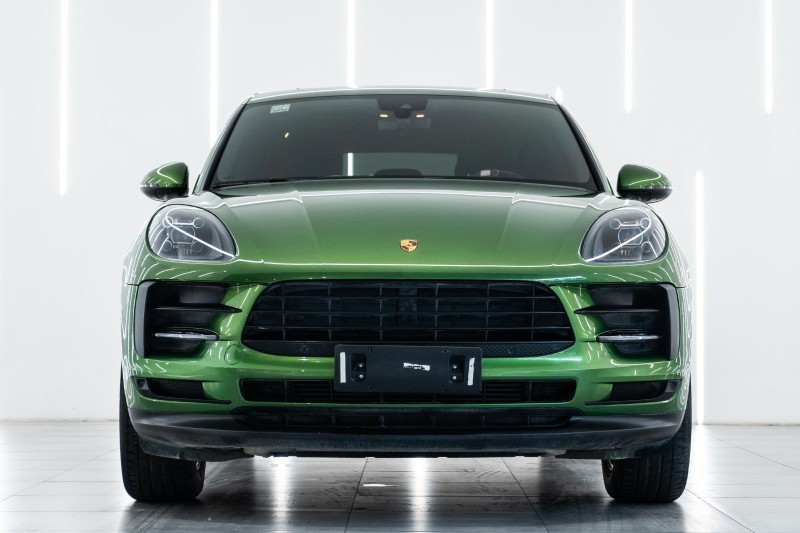 汽车美图赏析：保时捷Macan绿，欣赏一下