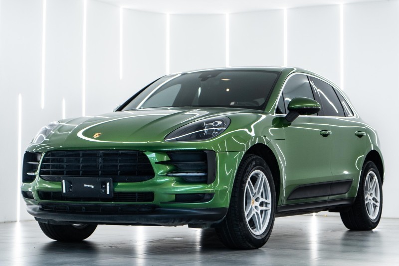 汽车美图赏析：保时捷Macan绿，欣赏一下