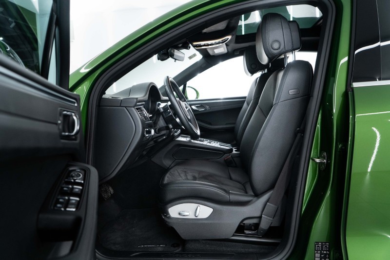 汽车美图赏析：保时捷Macan绿，欣赏一下