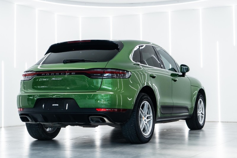 汽车美图赏析：保时捷Macan绿，欣赏一下