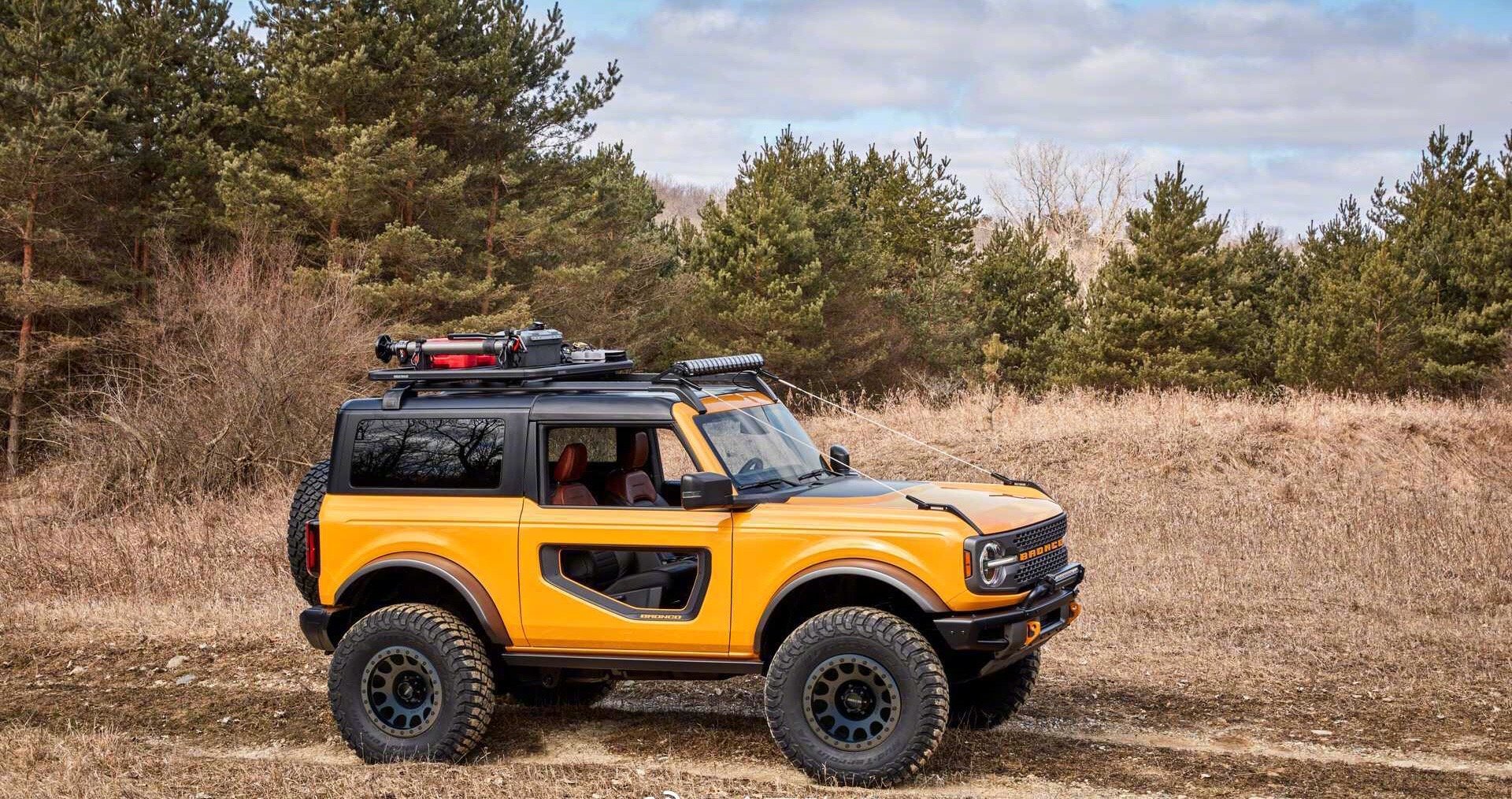 2021 Ford Bronco 超喜欢这颜色