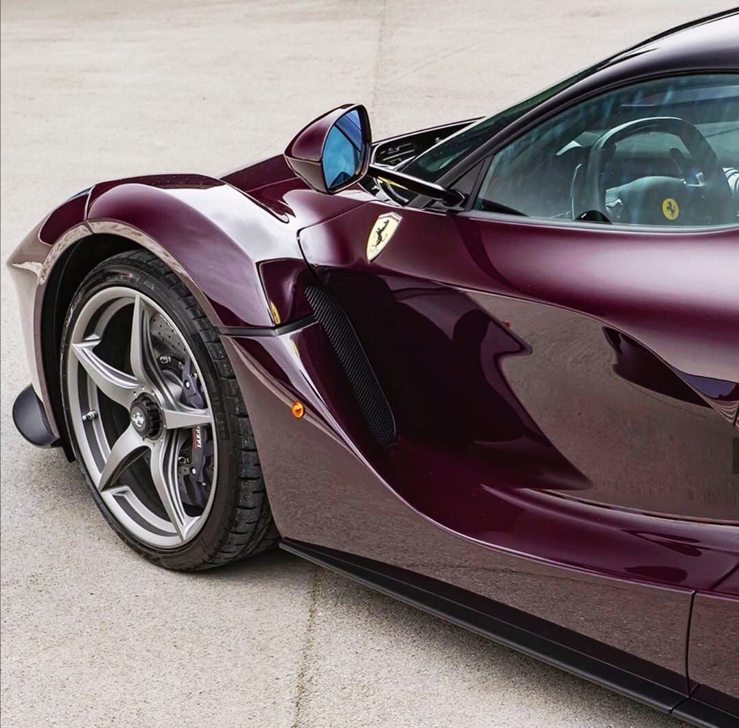这车身颜色太…… Ferrari LaFerrari