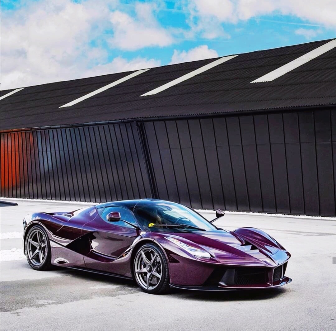 这车身颜色太…… Ferrari LaFerrari