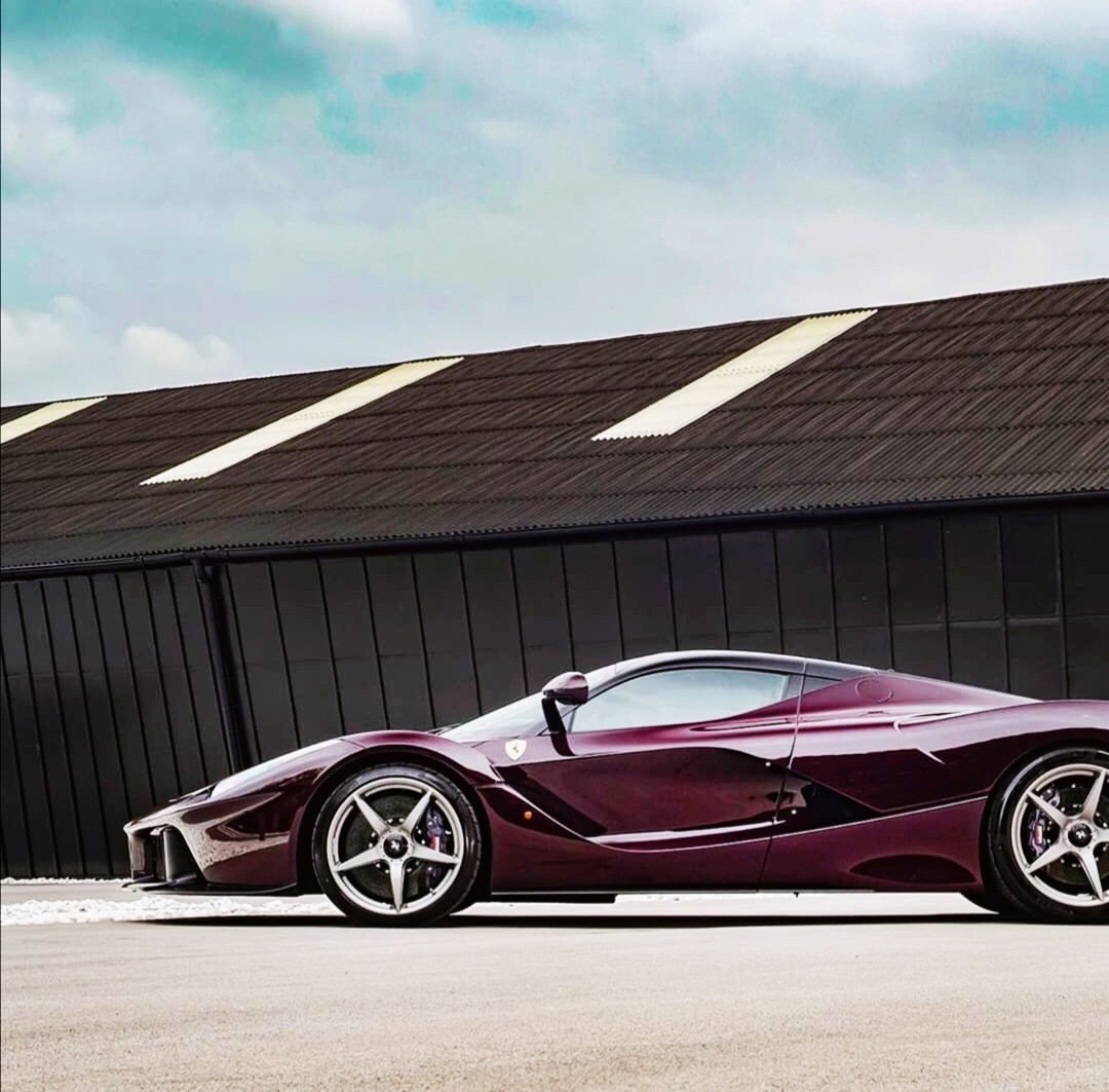 这车身颜色太…… Ferrari LaFerrari