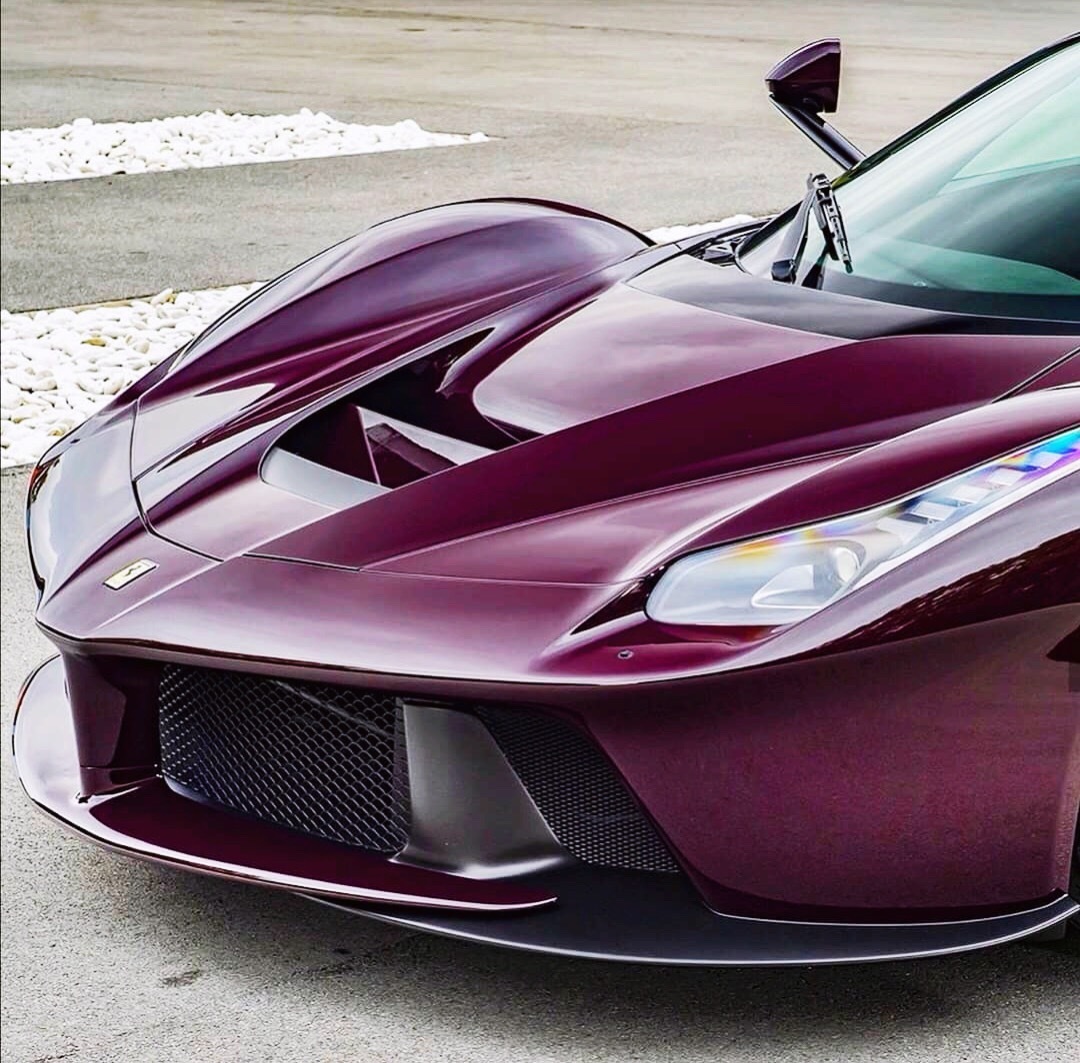 这车身颜色太…… Ferrari LaFerrari