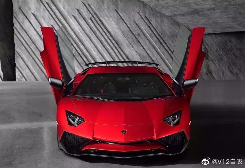一张图了解兰博基尼Aventador SV