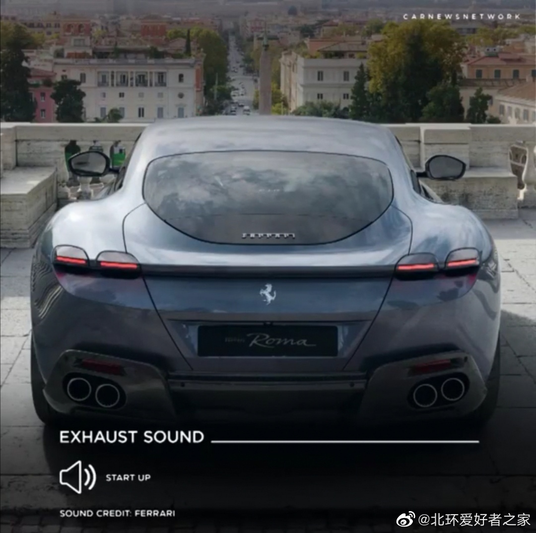 法拉利Roma入门跑车，力压奥迪的三块屏！