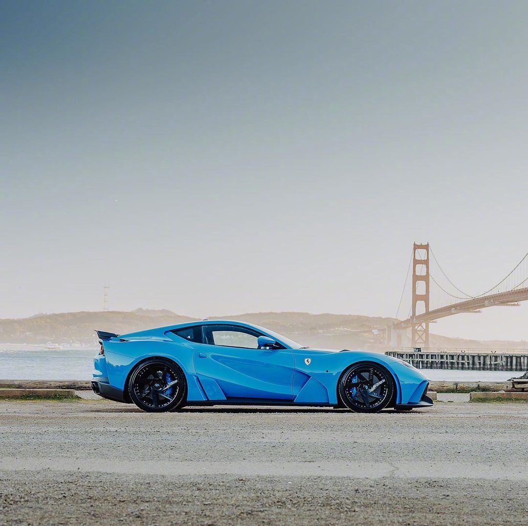 汽车美图抢先看：宽体法拉利世界上能有几辆