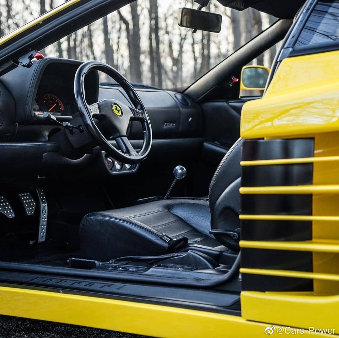 超级经典 优雅12缸黄马 法拉利F512M