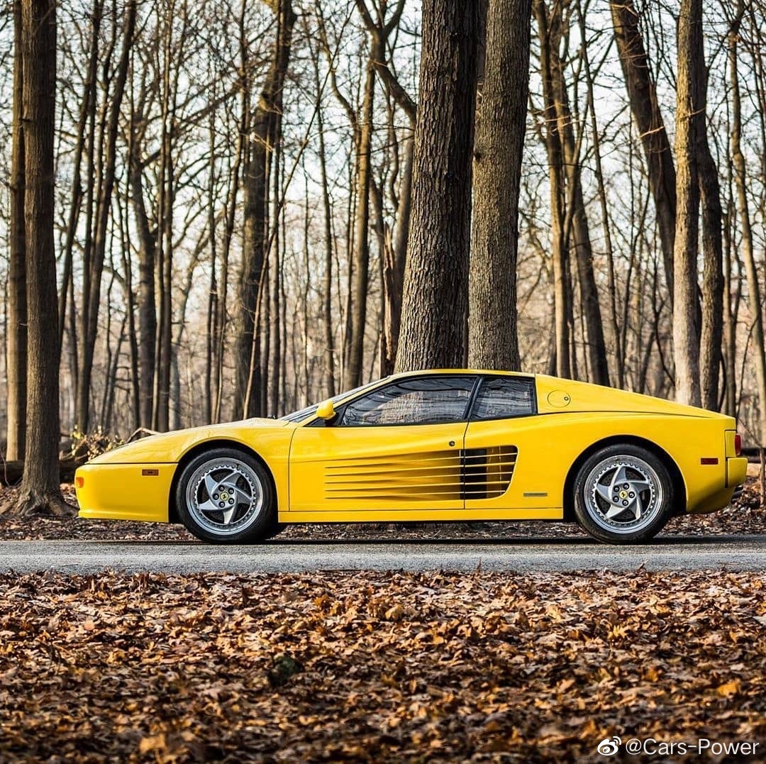 超级经典 优雅12缸黄马 法拉利F512M