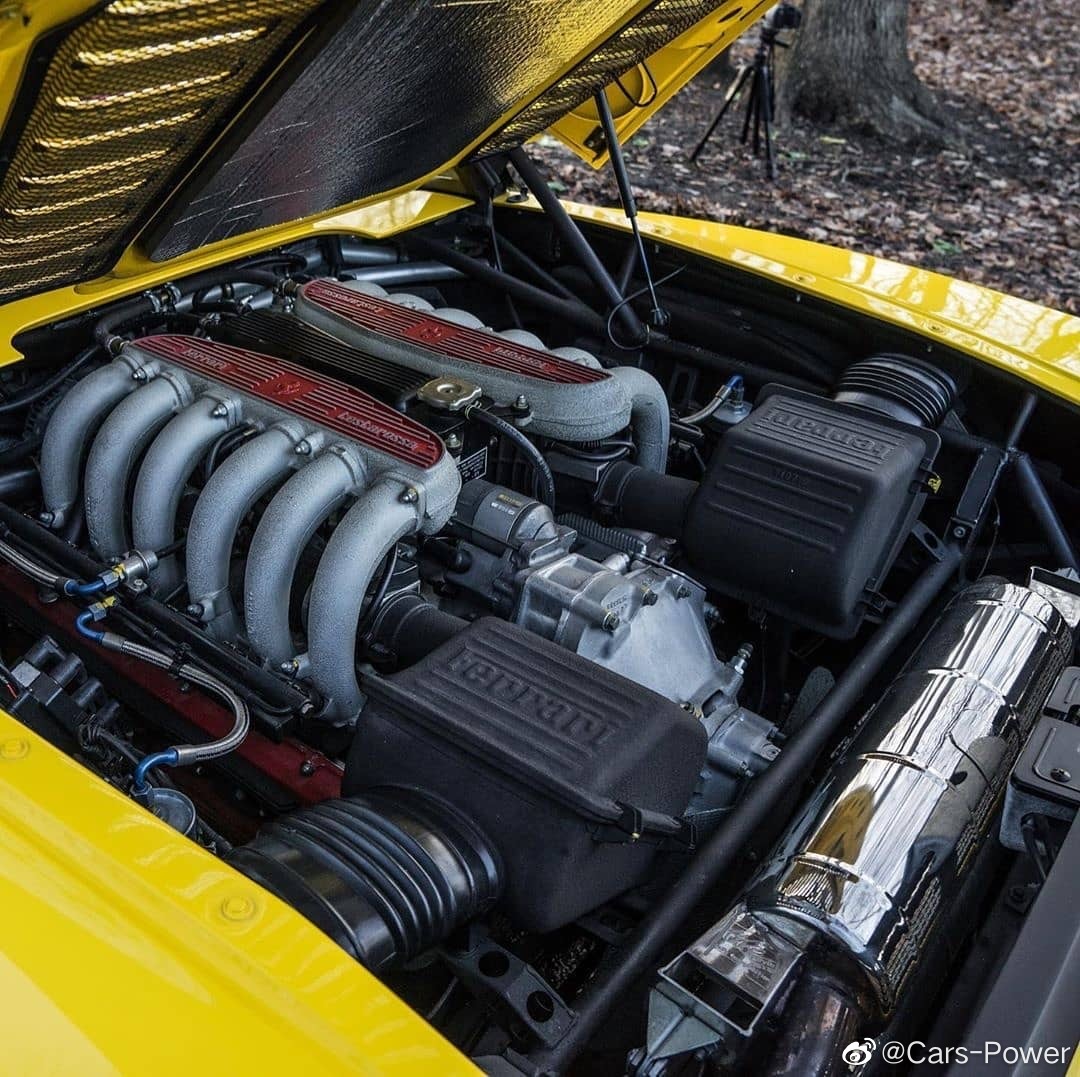 超级经典 优雅12缸黄马 法拉利F512M