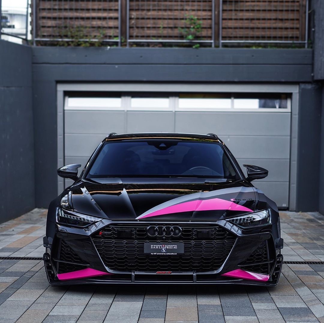 这台奥迪RS6真的好看，不愧是标杆!