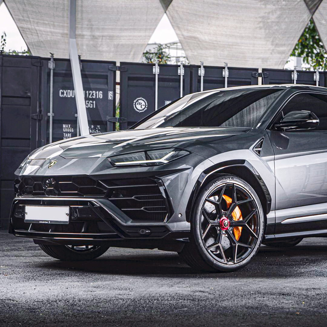 好看的汽车图片：Lamborghini URUS確實拉風