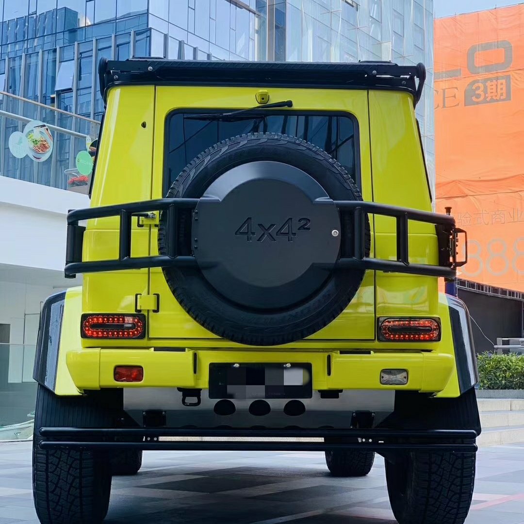 g500 4x4 黄色巨兽！太好看了，最爱的奔驰g型号！