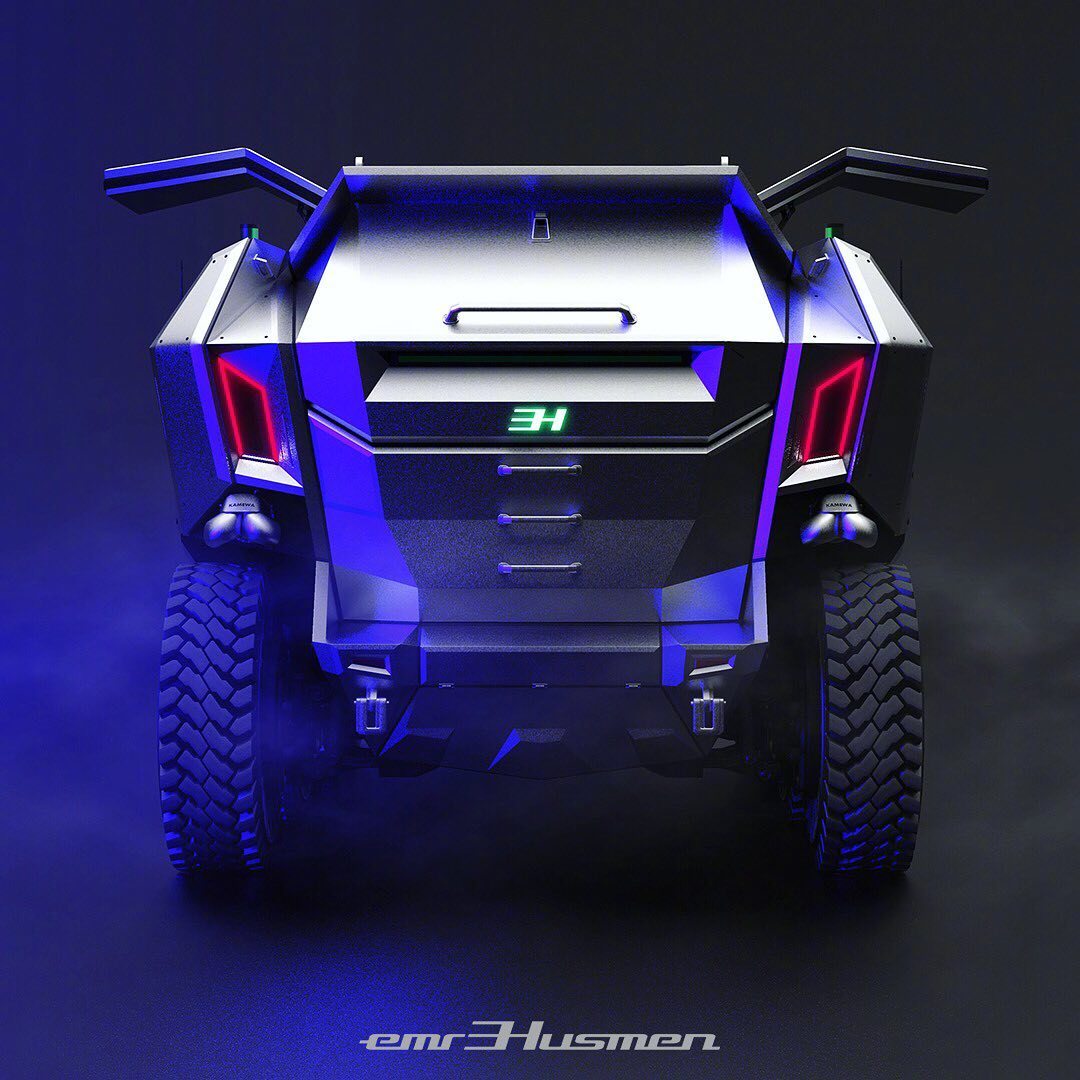 自打特斯拉发布了cybertruck后，又来了个狠的！