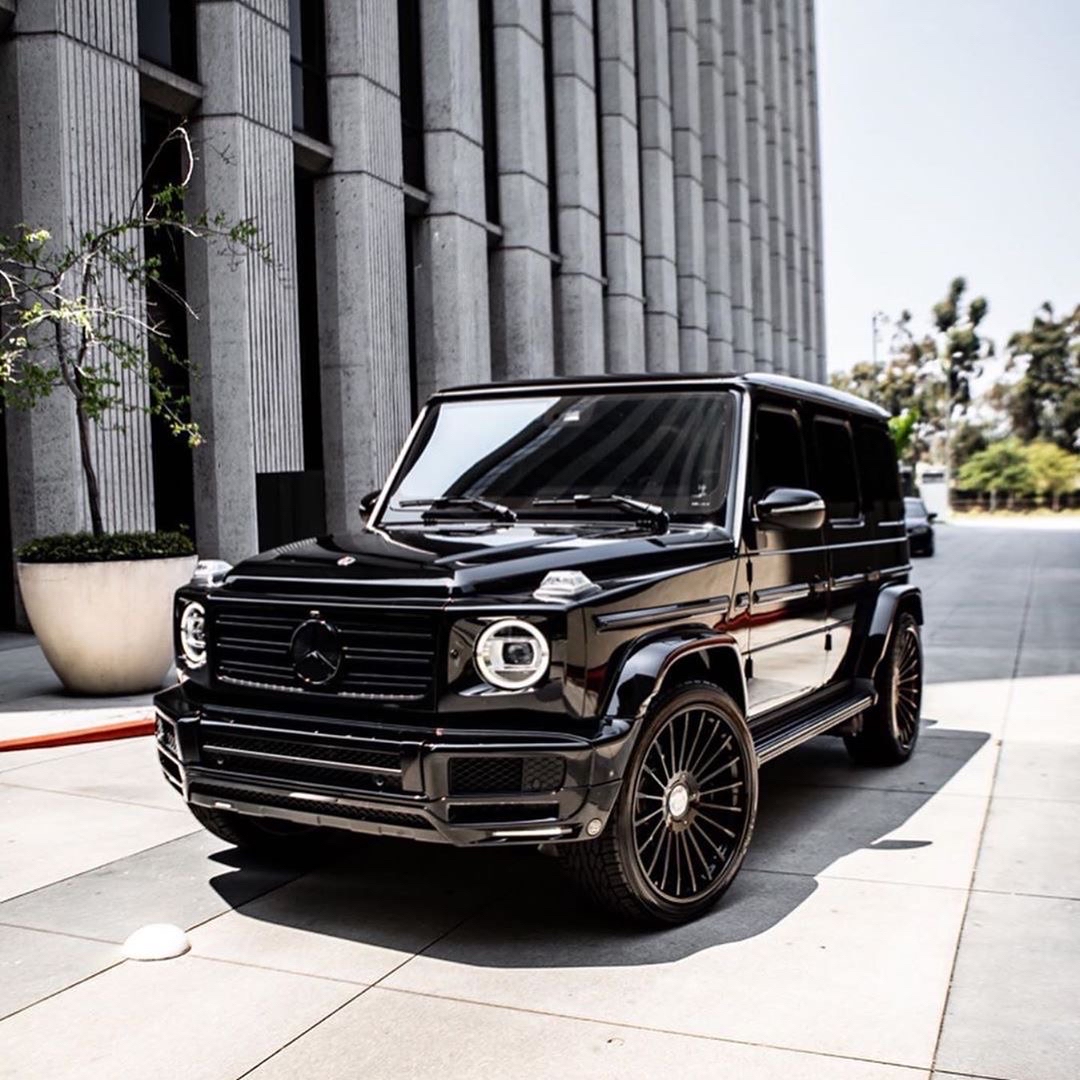果然，黑化的奔驰G63是无人能抗拒的 纯黑之美，一督惊鸿