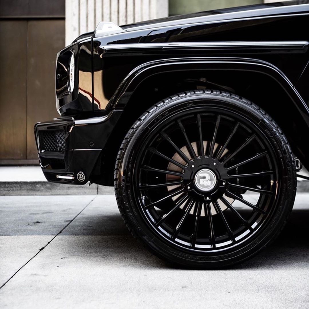 果然，黑化的奔驰G63是无人能抗拒的 纯黑之美，一督惊鸿