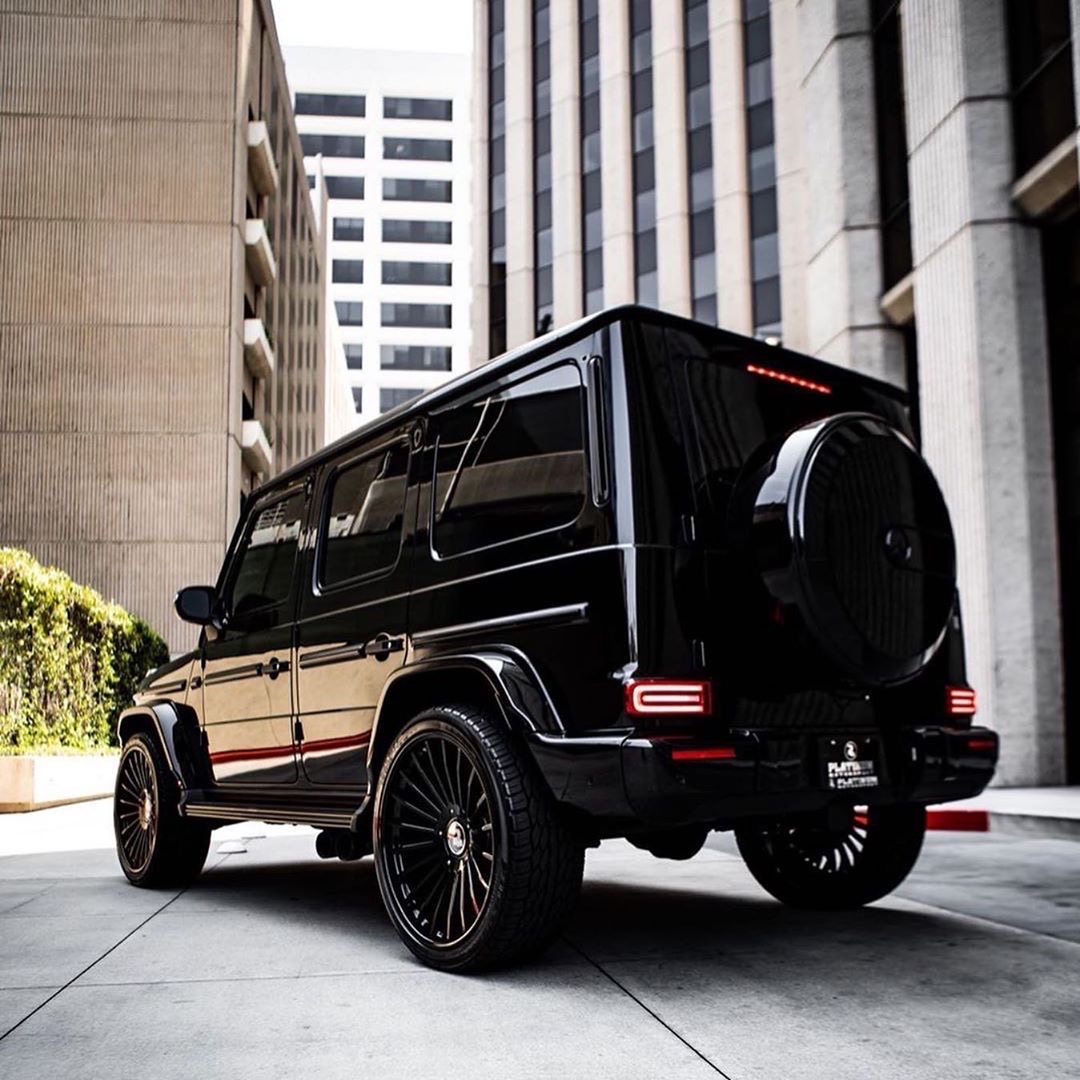 果然，黑化的奔驰G63是无人能抗拒的 纯黑之美，一督惊鸿